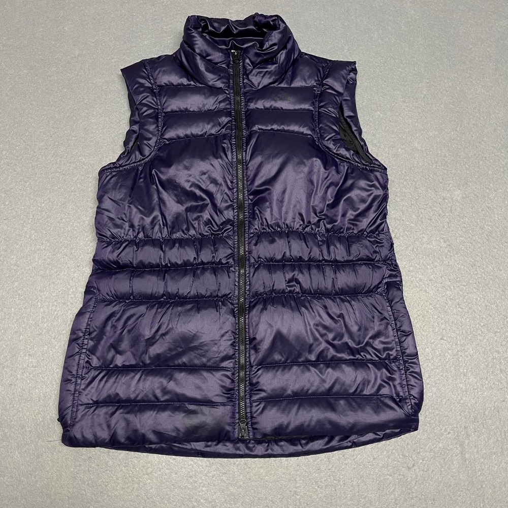 Nike Vest Womens Medium Purple ACG Puffer Goose Down 800 Fill Full Zip Outdoor - Picture 1 of 15